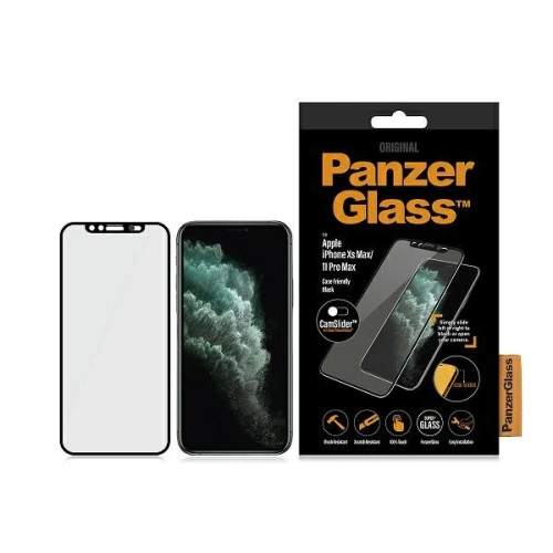 Buy PanzerGlass E2E Super+ Apple iPhone 11 Pro Max/XS Max Case Friendly CamSlider black - PZG410 - {ean13} - Home Screen Store Europe