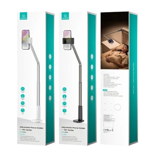 Kup Suport telescopic de birou USAMS WX Series alb (US-ZB255) - USA972 - {ean13} - Sklep Home Screen