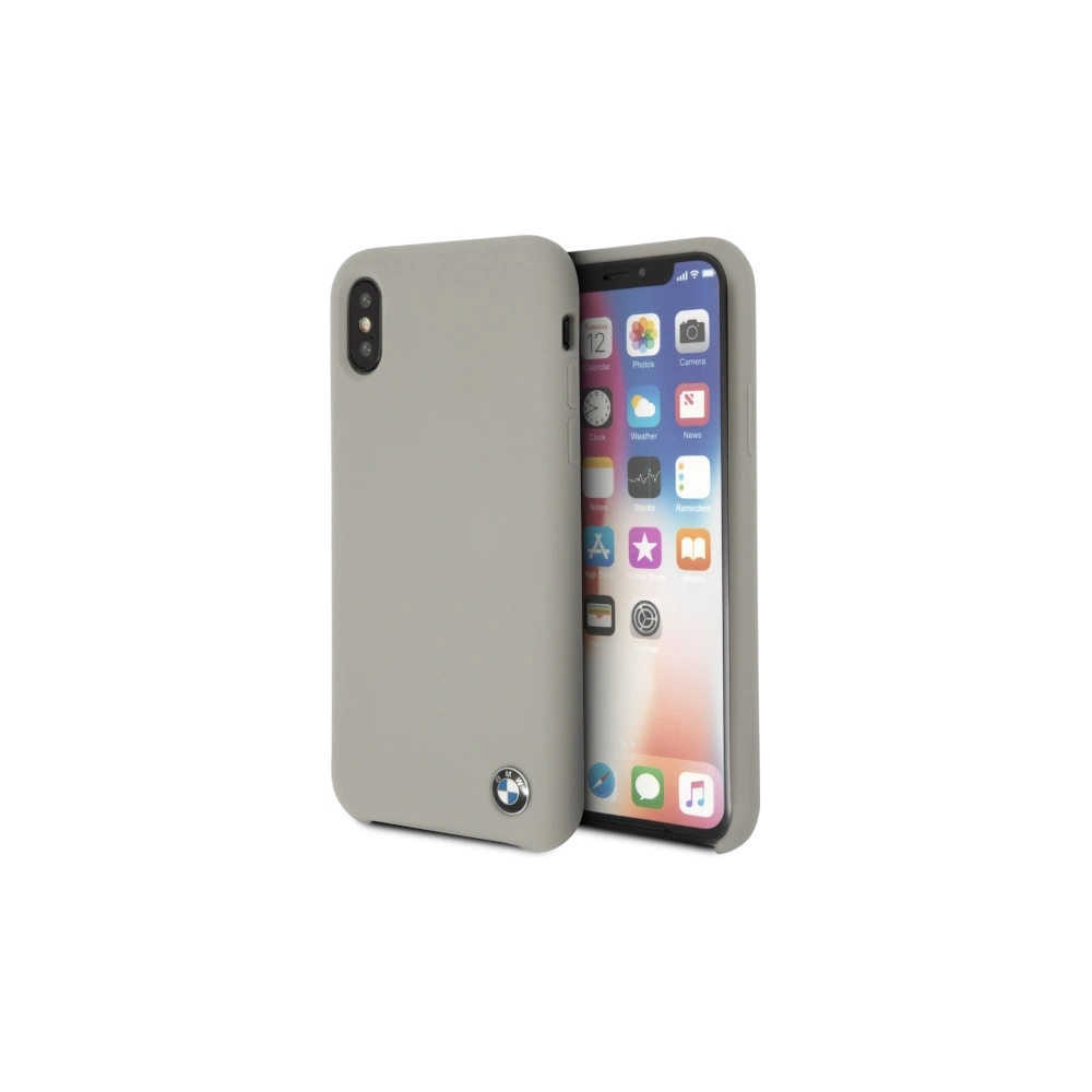 Etui BMW BMHCPXSILTA Apple iPhone X beżowy/taupe hardcase Silicone
