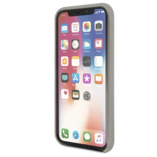 Kup Etui BMW BMHCPXSILTA Apple iPhone X béžový/taupe hardcase silikon - BMW450 - {ean13} - Sklep Home Screen