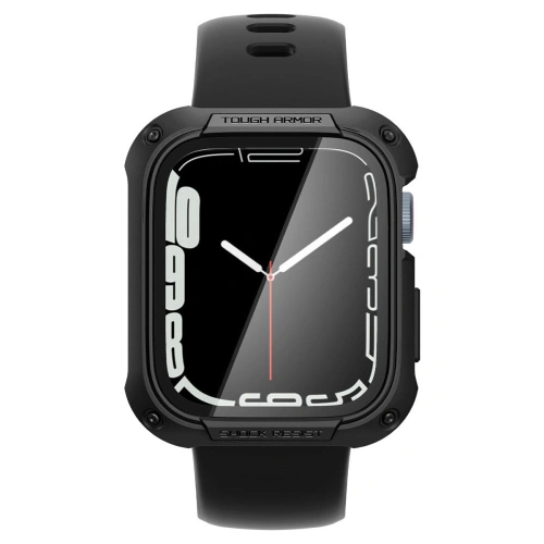 Kup Case Spigen Tough Armor Apple Watch 4/5/6/7/8/9/SE 44/45mm Schwarz - SPN2871 - {ean13} - Sklep Home Screen