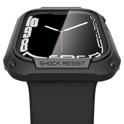 Kup Case Spigen Tough Armor Apple Watch 4/5/6/7/8/9/SE 44/45mm Schwarz - SPN2871 - {ean13} - Sklep Home Screen