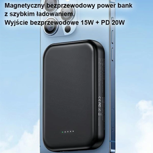 Kup Powerbank USAMS PB66 10000mAh 20W PD Magnetic Wireless Two-Way Fast Charge bílý/white (US-CD180) - USA973 - {ean13} - Sklep Home Screen