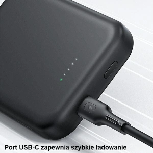 USAMS PB66 Powerbank 10000mAh 20W PD Magnetic Wireless Two-Way Fast Charge white (US-CD180)