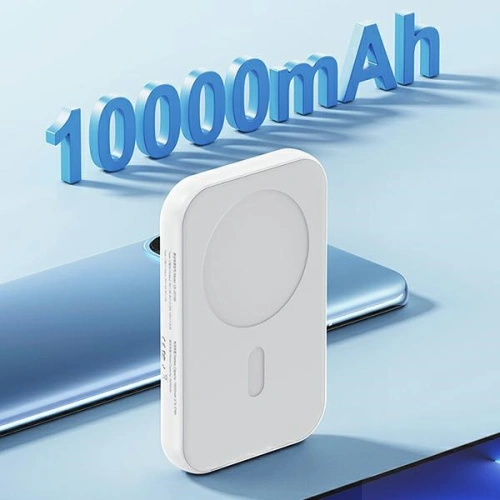 Kup Powerbank USAMS PB66 10000mAh 20W PD Magnetic Wireless Two-Way Fast Charge alb/white (US-CD180) - USA973 - {ean13} - Sklep Home Screen