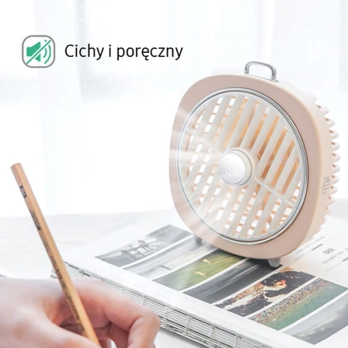 Buy USAMS Desktop Mini Fan with LED pink (US-ZB065) - USA974 - {ean13} - Home Screen Store Europe