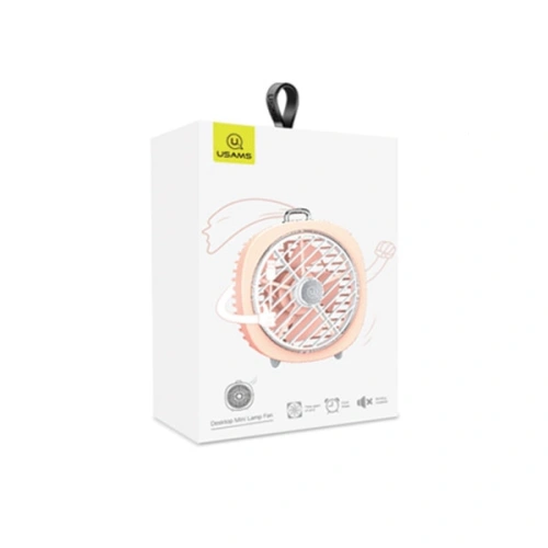 Buy USAMS Desktop Mini Fan with LED pink (US-ZB065) - USA974 - {ean13} - Home Screen Store Europe