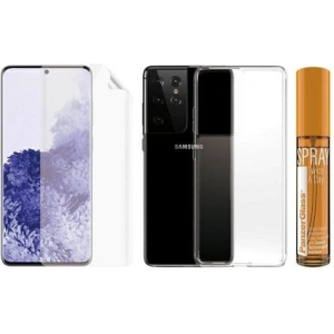 Buy PanzerGlass Start Kit Samsung Galaxy S21 Ultra TPU Screen Protector, ClearCase, Spray 30ml - PZG411 - {ean13} - Home Screen Store Europe