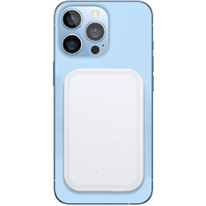 USAMS PB66 Powerbank 10000mAh 20W PD Magnetic Wireless Two-Way Fast Charge white (US-CD180)