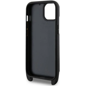 Etui Karl Lagerfeld KLHCP14MCSAKCPMK Apple iPhone 14 Plus / 15 Plus hardcase czarny/black Crossbody Saffiano Karl & Choupette