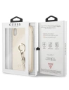 Kup Etui Guess GUHCI65RSSABE Apple iPhone XS Max bej hardcase Saffiano cu suport pentru deget - GUE2577 - {ean13} - Sklep Home Screen
