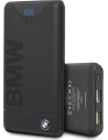 BMW Kabellose Powerbank BMWCPB10KLOB 10000mAh schwarz/schwarz