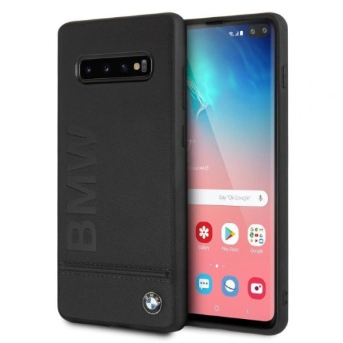 Kup BMW Samsung Case BMHCS10PLLSB Galaxy S10+ Plus Hartschalenetui schwarz/schwarz - BMW456 - {ean13} - Sklep Home Screen