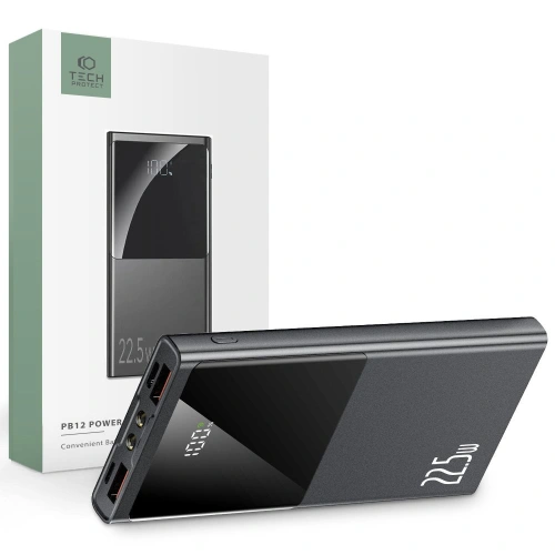 Kup Tech-Protect Powerbank PB12 22.5W 10000mah Grau - THP1943 - {ean13} - Sklep Home Screen