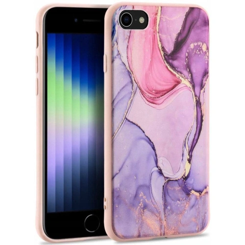 Kup Etui Tech-Protect Marble 2 Apple iPhone SE 2022/SE 2020/8/7 Rózsaszín - THP1947 - {ean13} - Sklep Home Screen