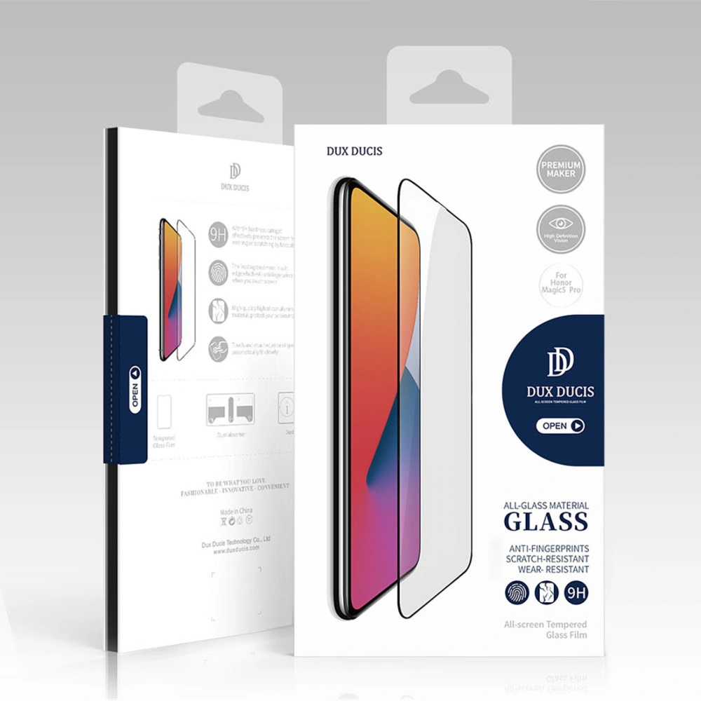 Szkło hartowane Dux Ducis Curved Glass Honor Magic5 Pro czarny