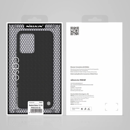 Buy Nillkin Textured Case Xiaomi Redmi Note 12 5G/POCO X5 5G black - NLK1089 - {ean13} - Home Screen Store Europe