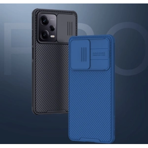 Kup Etui Nillkin CamShield Pro Case Xiaomi Redmi Note 12 Pro+ Plus czarne - NLK1090 - {ean13} - Sklep Home Screen