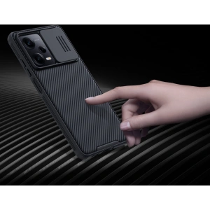 Kup Etui Nillkin CamShield Pro Case Xiaomi Redmi Note 12 Pro+ Plus czarne - NLK1090 - {ean13} - Sklep Home Screen