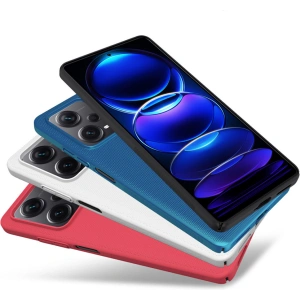 Kup Etui Nillkin Super Frosted Shield Xiaomi Redmi Note 12 Pro+ Plus czarne - NLK1091 - {ean13} - Sklep Home Screen