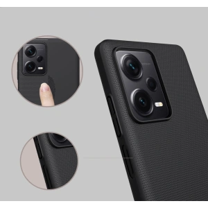 Buy Nillkin Super Frosted Shield Xiaomi Redmi Note 12 Pro+ Plus black - NLK1091 - {ean13} - Home Screen Store Europe