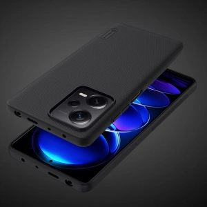 Kup Etui Nillkin Super Frosted Shield Xiaomi Redmi Note 12 Pro+ Plus czarne - NLK1091 - {ean13} - Sklep Home Screen
