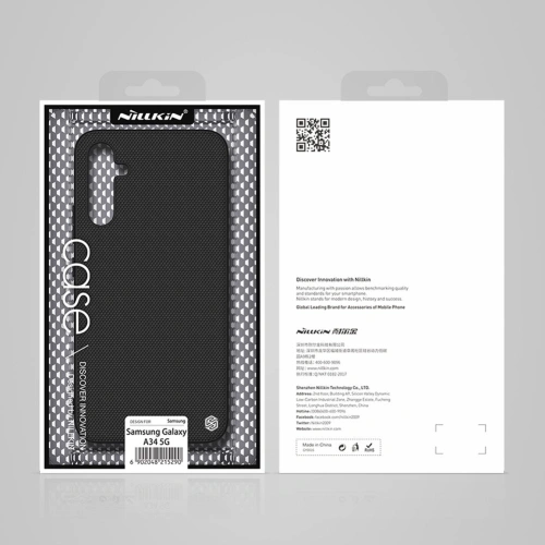 Buy Nillkin Textured Case Samsung Galaxy A34 5G black - NLK1092 - {ean13} - Home Screen Store Europe