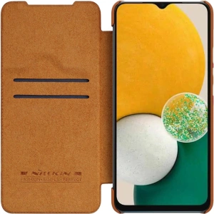 Kup Etui Nillkin Qin Leather Samsung Galaxy A14 5G brązowe - NLK1095 - {ean13} - Sklep Home Screen