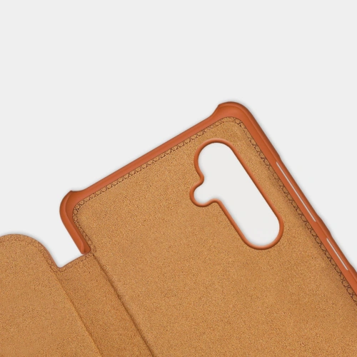 Kup Etui Nillkin Qin Leather Samsung Galaxy A14 5G maro - NLK1095 - {ean13} - Sklep Home Screen