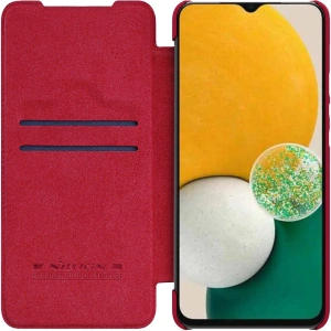 Kup Etui Nillkin Qin Leather Samsung Galaxy A14 5G czerwone - NLK1096 - {ean13} - Sklep Home Screen