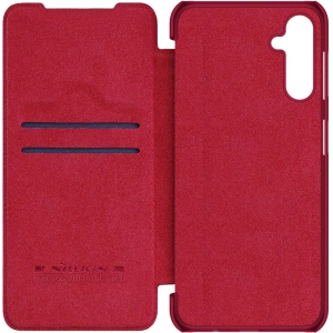 Kup Etui Nillkin Qin Leather Samsung Galaxy A14 5G czerwone - NLK1096 - {ean13} - Sklep Home Screen