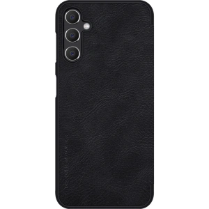 Nillkin Samsung Tasche Qin Leder Galaxy A14 5G schwarz