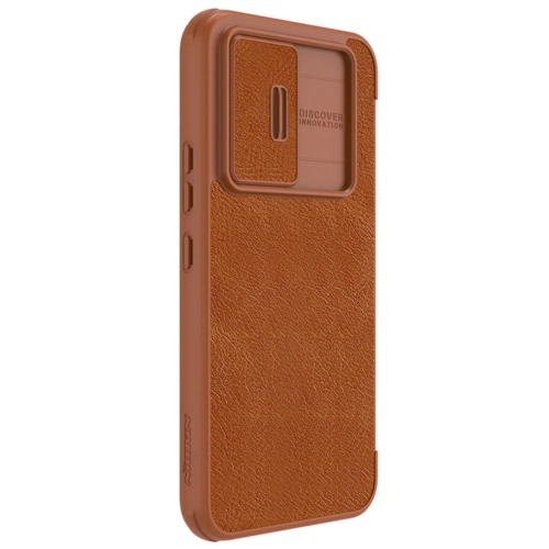 Buy Nillkin Qin Leather Pro Case Samsung Galaxy A54 5G brown - NLK1102 - {ean13} - Home Screen Store Europe