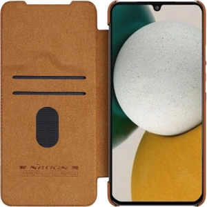 Buy Nillkin Qin Leather Pro Case Samsung Galaxy A54 5G brown - NLK1102 - {ean13} - Home Screen Store Europe