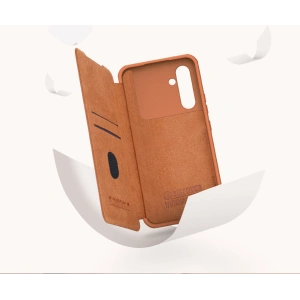 Buy Nillkin Qin Leather Pro Case Samsung Galaxy A54 5G brown - NLK1102 - {ean13} - Home Screen Store Europe
