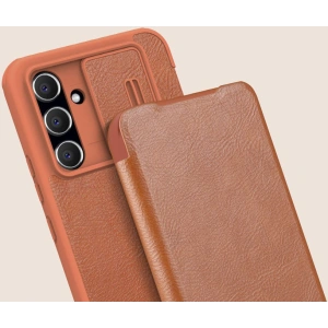Buy Nillkin Qin Leather Pro Case Samsung Galaxy A54 5G brown - NLK1102 - {ean13} - Home Screen Store Europe