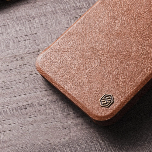 Buy Nillkin Qin Leather Pro Case Samsung Galaxy A54 5G brown - NLK1102 - {ean13} - Home Screen Store Europe