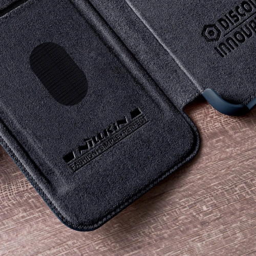 Buy Nillkin Qin Leather Pro Case Samsung Galaxy A54 5G black - NLK1103 - {ean13} - Home Screen Store Europe