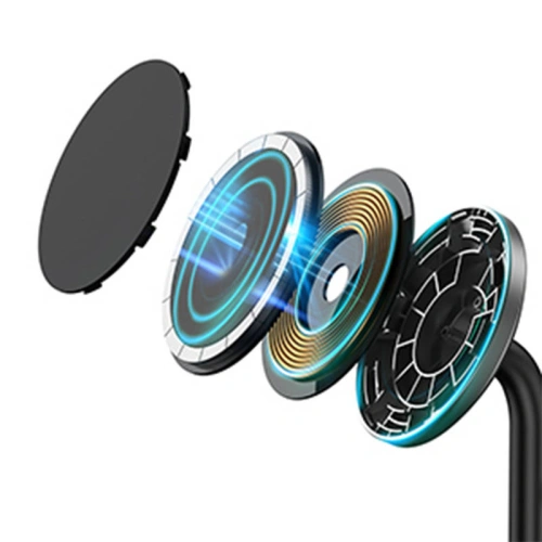Kup Choetech Kabelloses Ladegerät T585-F 15W mit 3-in-1-Halterung (schwarz) - CHT58 - {ean13} - Sklep Home Screen