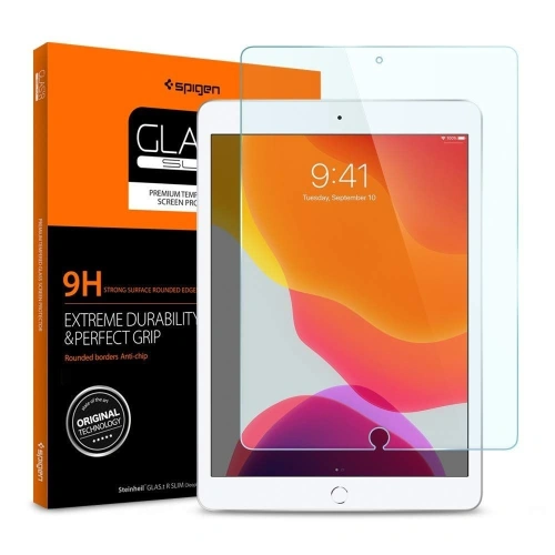 Kup Spigen Apple Sticlă călită GLAS.tR Slim iPad 10.2 2019/2020/2021 (generațiile 7, 8 și 9)/iPad Air 10.5 2019 (generația 3) - SPN922 - {ean13} - Sklep Home Screen