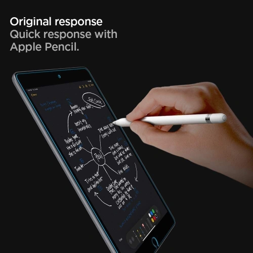 Buy Spigen GLAS.tR Slim Apple iPad 10.2 2019/2020/2021 7, 8, 9 Gen/iPad Air 10.5 2019 3 Gen - SPN922 - {ean13} - Home Screen Store Europe