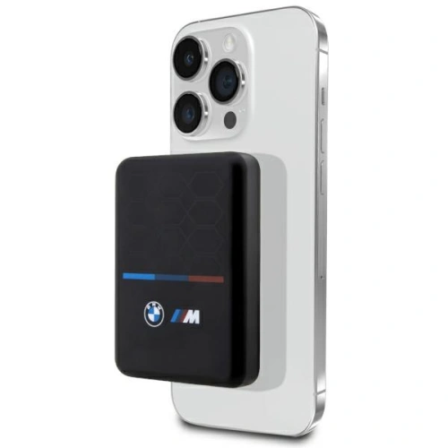Kup Powerbank fără fir BMW Powerbank BMPBMS3K22PGVK 5W 3000mAh + cablu negru/black M Collection MagSafe - BMW458 - {ean13} - Sklep Home Screen