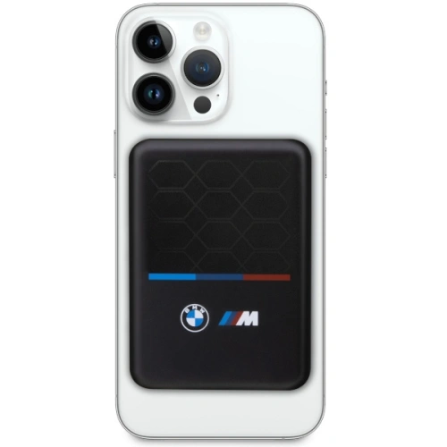 Kup Powerbank bezprzewodowy BMW Powerbank BMPBMS3K22PGVK 5W 3000mAh + kabel czarny/black M Collection MagSafe - BMW458 - {ean13} - Sklep Home Screen