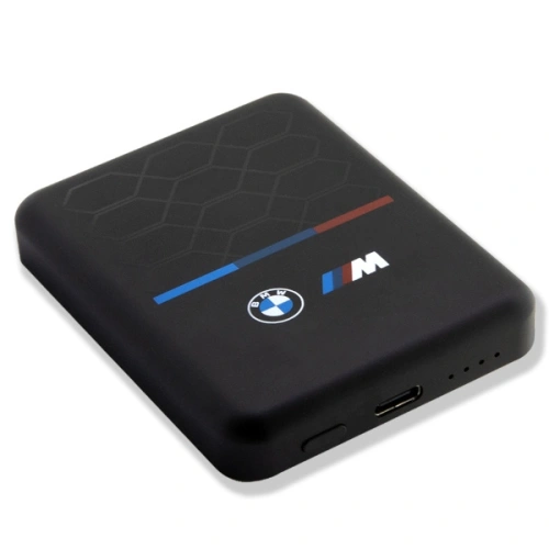 Kup Powerbank fără fir BMW Powerbank BMPBMS3K22PGVK 5W 3000mAh + cablu negru/black M Collection MagSafe - BMW458 - {ean13} - Sklep Home Screen
