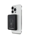 Powerbank bezprzewodowy Karl Lagerfeld KLPBMKIOTTGK 5W 3000mAh czarny/black Ikonik MagSafe