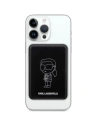 Kup Powerbank bezprzewodowy Karl Lagerfeld KLPBMKIOTTGK 5W 3000mAh czarny/black Ikonik MagSafe - KLD1574 - {ean13} - Sklep Home Screen