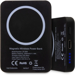 Buy Karl Lagerfeld Wireless Charging Powerbank KLPBMKIOTTGK 5W 3000mAh black Ikonik MagSafe - KLD1574 - {ean13} - Home Screen Store Europe