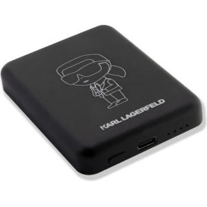 Buy Karl Lagerfeld Wireless Charging Powerbank KLPBMKIOTTGK 5W 3000mAh black Ikonik MagSafe - KLD1574 - {ean13} - Home Screen Store Europe
