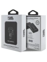 Kup Powerbank bezprzewodowy Karl Lagerfeld KLPBMKIOTTGK 5W 3000mAh czarny/black Ikonik MagSafe - KLD1574 - {ean13} - Sklep Home Screen