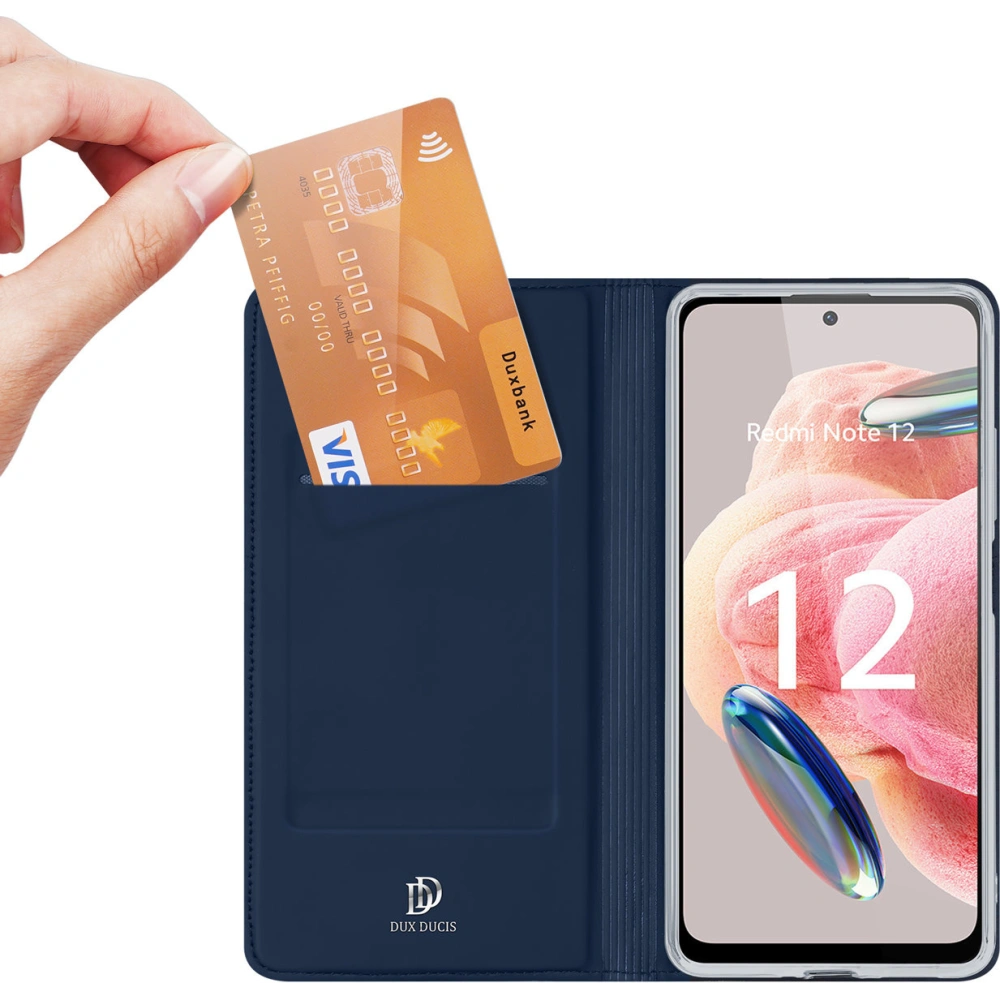 Etui Dux Ducis Skin Pro Xiaomi Redmi Note 12 niebieskie